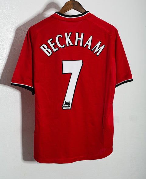 Manchester United 2000-02 Beckham Home Kit (M)