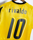 AEK Athens 2007-08 Rivaldo Home Kit (L)