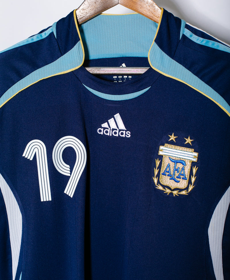 Argentina 2006 Messi Away Kit (L)