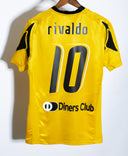 AEK Athens 2007-08 Rivaldo Home Kit (L)