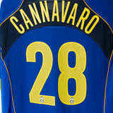 Juventus 2004-05 Cannavaro Sponsorless Away Kit (XL)