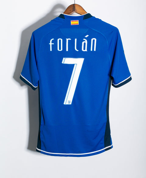 Atletico Madrid 2007-08 Forlan Away Kit (M)