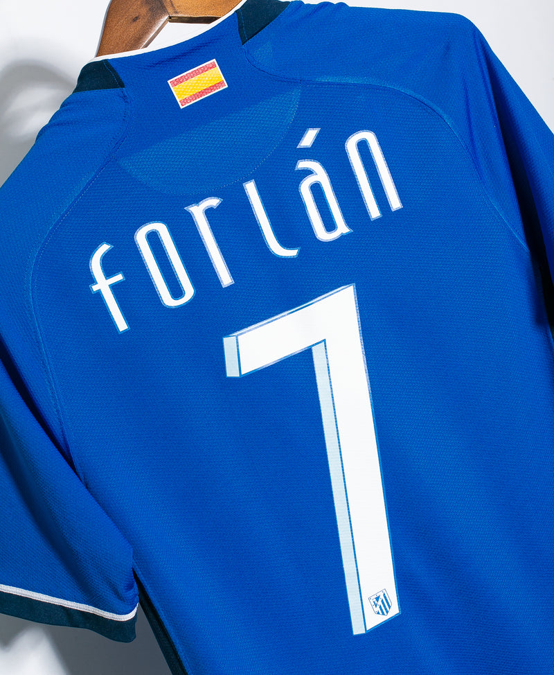 Atletico Madrid 2007-08 Forlan Away Kit (M)