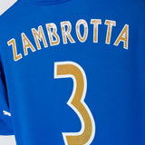 Italy 2003 Zambrotta Home Kit (2XL)