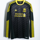 Liverpool 2010-11 Suarez Long Sleeve Third Kit (XL)