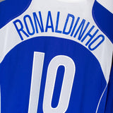 Brazil 2004 Ronaldinho Away Kit (2XL)