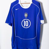 Brazil 2004 Ronaldinho Away Kit (2XL)