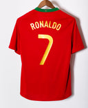 Portugal 2008 Ronaldo Home Kit (S)