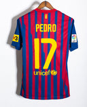 Barcelona 2011-12 Pedro Home Kit (S)