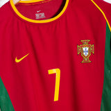 Portugal 2002 Figo Home Kit (M)