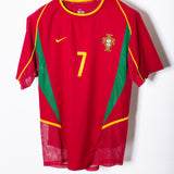 Portugal 2002 Figo Home Kit (M)