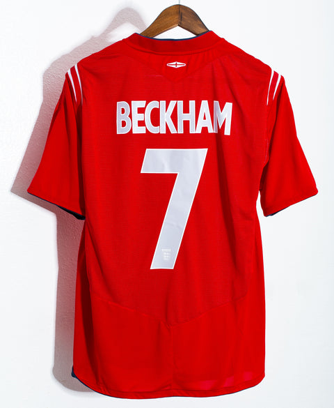 England 2004 Beckham Away Kit (L)