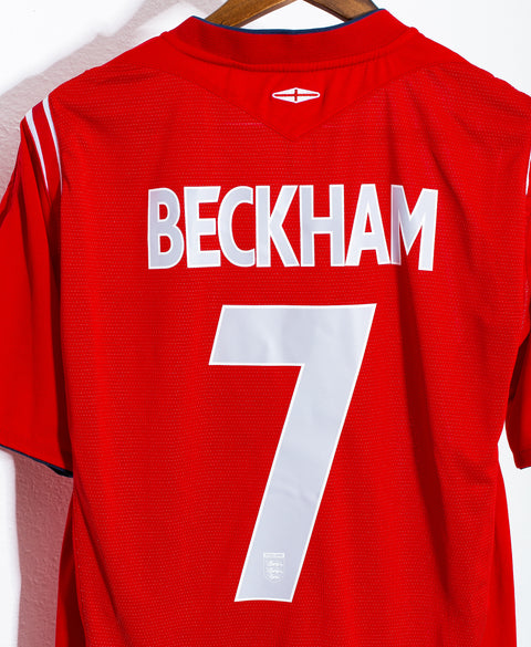 England 2004 Beckham Away Kit (L)