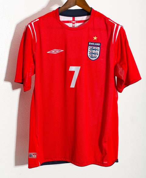 England 2004 Beckham Away Kit (L)