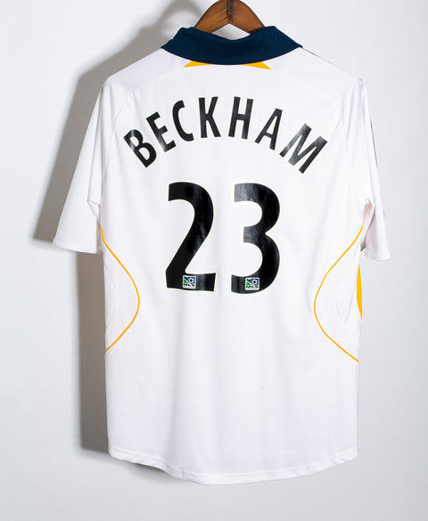 LA Galaxy 2007-08 Beckham Home Kit (M)