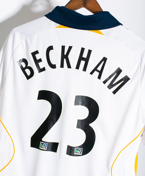 LA Galaxy 2007-08 Beckham Home Kit (M)