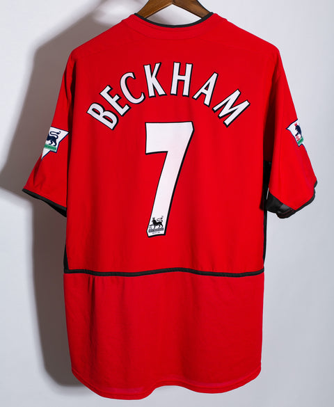 Manchester United 2002-04 Beckham Home Kit (XL)