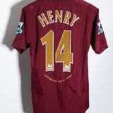 Arsenal 2005-06 Henry Home Kit (S)