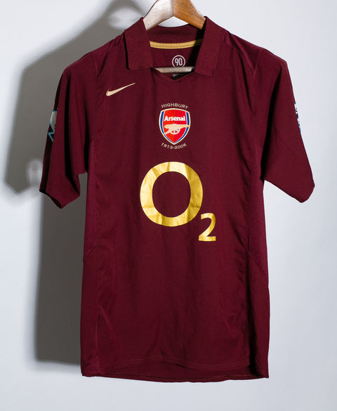 Arsenal 2005-06 Henry Home Kit (S)