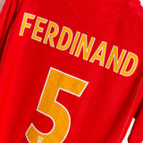 England 2006 Ferdinand Away Kit (L)