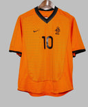 Netherlands 2000-2001 Bergkamp Home Kit (M)