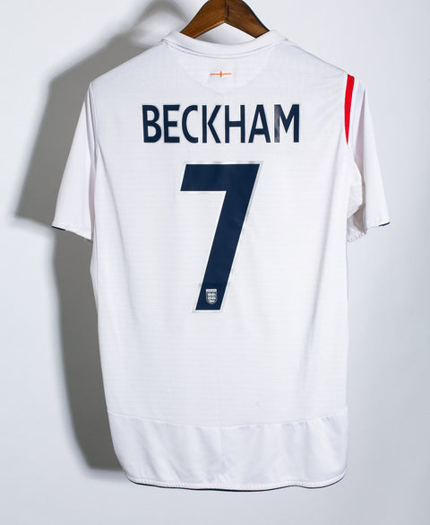 England 2006 Beckham Home Kit (L)