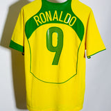 Brazil 2004 Ronaldo Home Kit (M)
