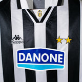 Juventus 1994-95 Vialli Long Sleeve Home Kit (L)
