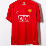 Manchester United 2007-09 Ronaldo Home Kit (XL)
