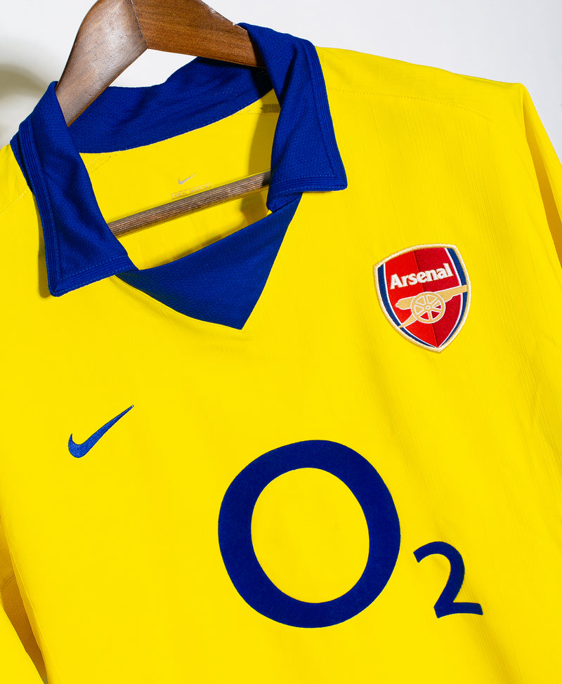 Arsenal 2003-04 Vieira Away Kit (XL)