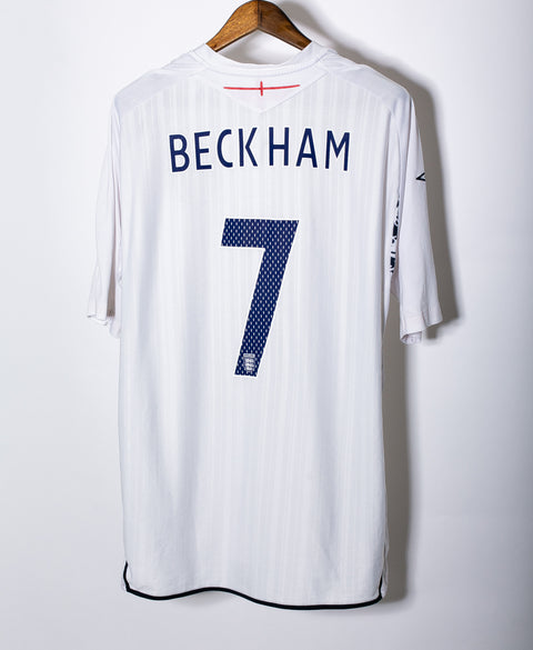 England 2008 Beckham Home Kit (3XL)