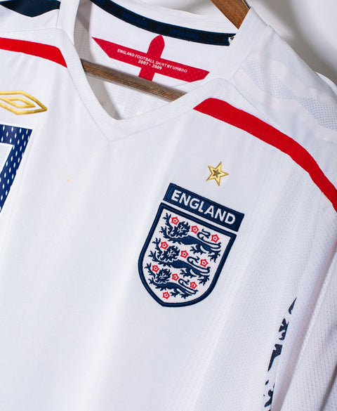 England 2008 Beckham Home Kit (3XL)