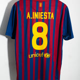 Barcelona 2011-12 Iniesta Home Kit (XL)