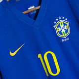 Brazil 2008 Ronaldinho Away Kit (XL)