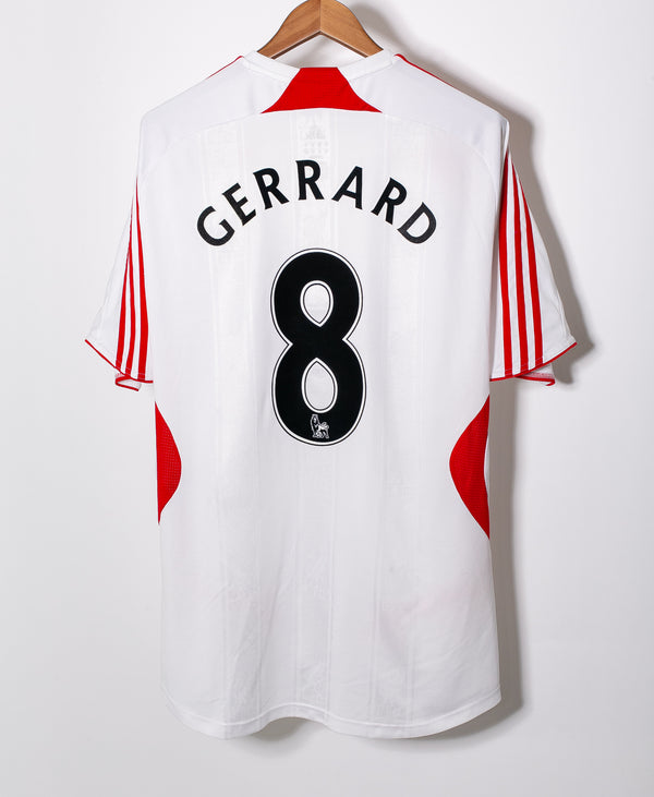 Liverpool 2007-08 Gerrard Away Kit (XL)
