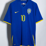 Brazil 2008 Ronaldinho Away Kit (XL)