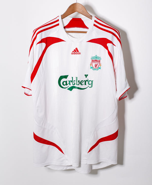 Liverpool 2007-08 Gerrard Away Kit (XL)