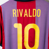 Barcelona 2000-01 Rivaldo Home Kit (XL)