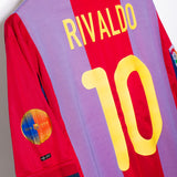 Barcelona 2000-01 Rivaldo Home Kit (XL)