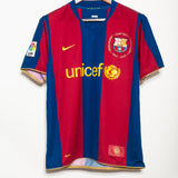 Barcelona 2007-08 Messi Home Kit (M)