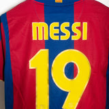 Barcelona 2007-08 Messi Home Kit (M)