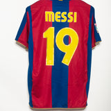 Barcelona 2007-08 Messi Home Kit (M)