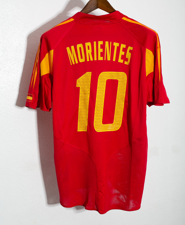 Spain 2004 Morientes Home Kit (M)