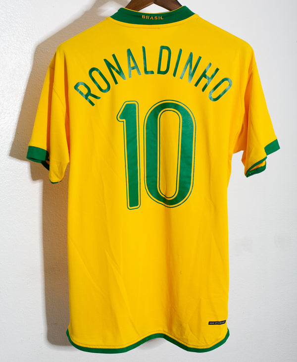 Brazil 2006 Ronaldinho Home Kit (XL)