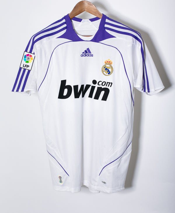 Real Madrid 2007-08 V Nistelrooy Home Kit (M)