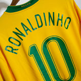 Brazil 2006 Ronaldinho Home Kit (XL)