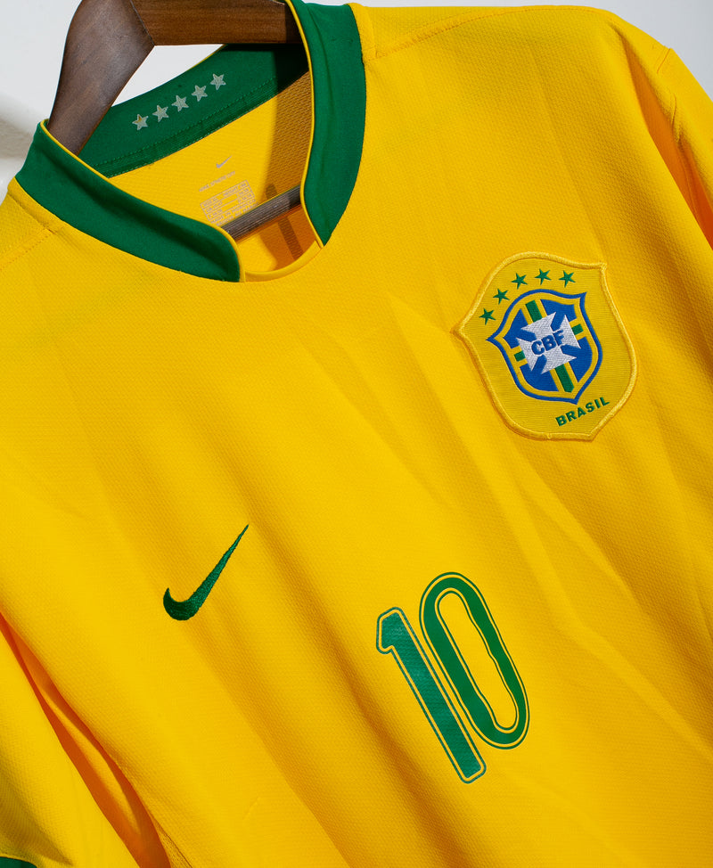 Brazil 2006 Ronaldinho Home Kit (XL)