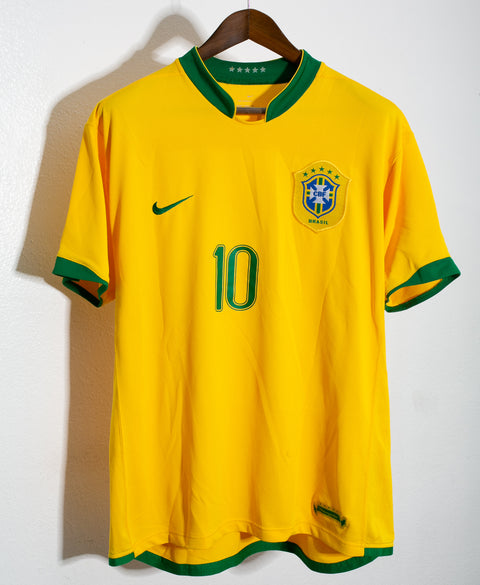 Brazil 2006 Ronaldinho Home Kit (XL)