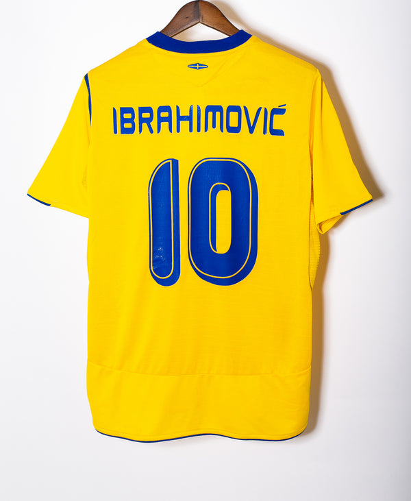 Sweden 2006 Ibrahimovic Home Kit (L)