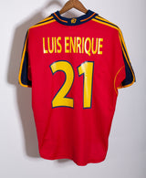 Spain 2000 Luis Enrique Home Kit (L)